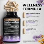 Nutra Harmony Saffron Extract 88.5mg - Mood, Focus & Vision