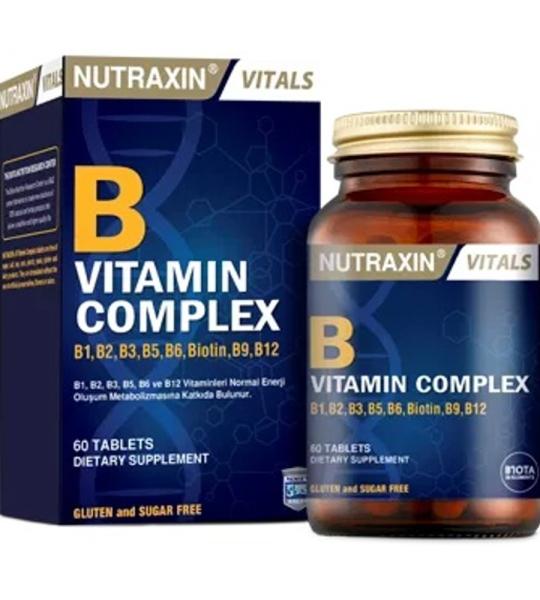 Nutraxin B Vitamin Complex - Energy & Metabolism