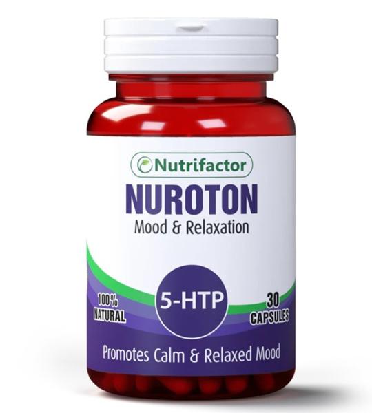 Nutrifactor Nuroton 5-HTP Capsules - Mood Booster & Stress Relief