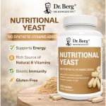 Dr Berg Nutritional Yeast | Boost Immune Function - 270 Tablets