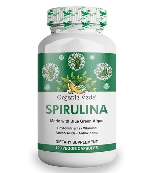 Organic Veda Spirulina - Energy, Immunity & Detox