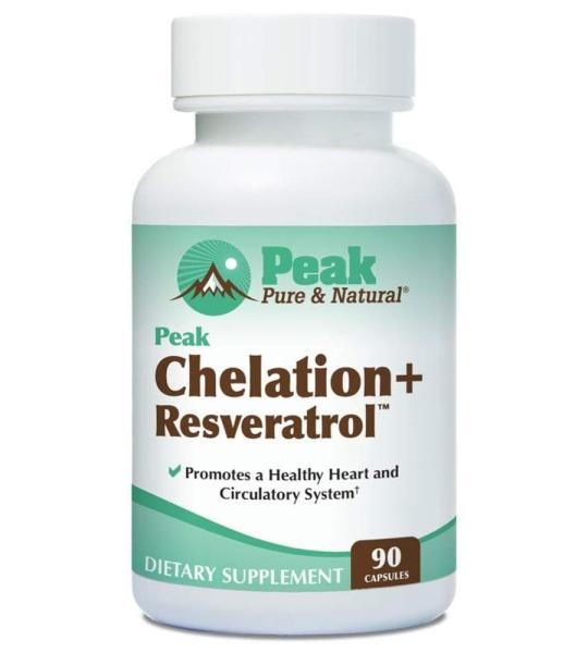 Peak Pure & Natural Peak Chelation + Resveratrol™