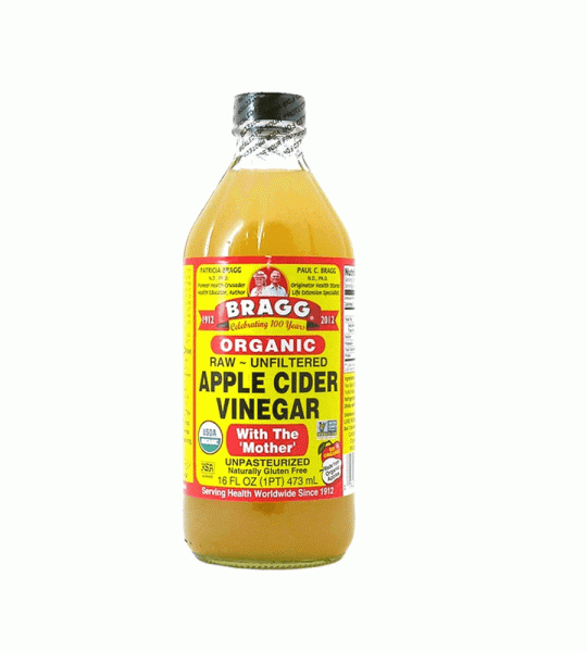Bragg Organic Apple Cider Vinegar – Raw Unfiltered & With the Mother