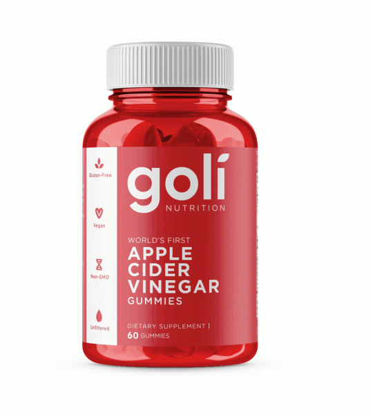 Goli Nutrition Apple Cider Vinegar Gummies – World’s First ACV Gummies