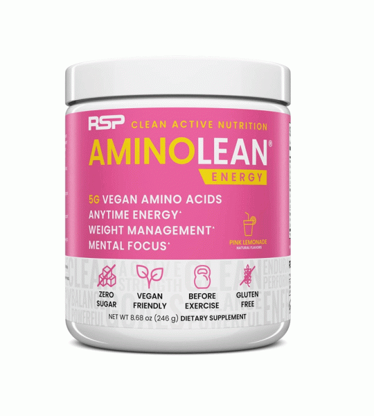 RSP AminoLean – Clean Energy & Weight Management Pink Lemonade