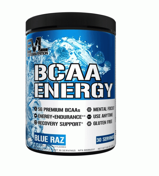 TONNUTRITION BCAA Energy – Premium Aminos for Focus & Endurance | Blue Raz