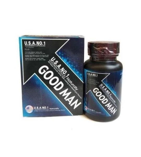 Goodman Capsules USA No.1 – Natural Stamina & Lasting Performance Formula (60 Capsules)