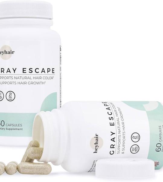 Grey Escape Capsules for Hair