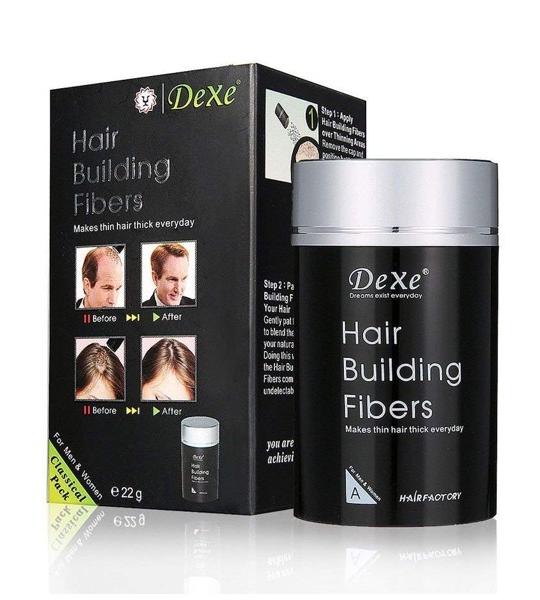 Dexe Hair Building Fibers – Instant Hair Thickening Solution in Pakistan