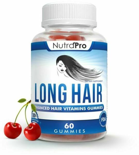 NutraPro Long Hair Gummies – Hair Growth & Strength Formula in Pakistan