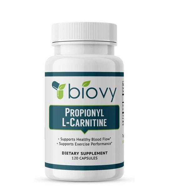 Biovy Propionyl L-Carnitine – 120 Capsules for Energy & Circulation Support
