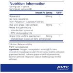 Pure Encapsulations Resveratrol EXTRA – Hypoallergenic