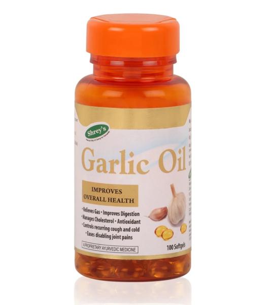 Shrey's Garlic Oil - Improves Overall Health