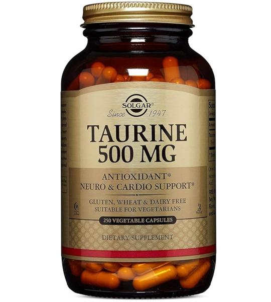 Solgar Taurine 500mg - Antioxidant Supplement