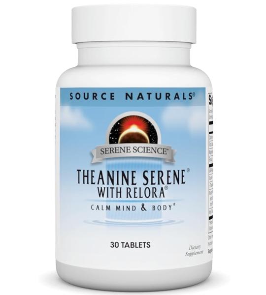 Source Naturals Theanine Serene with Relora - Serene Science