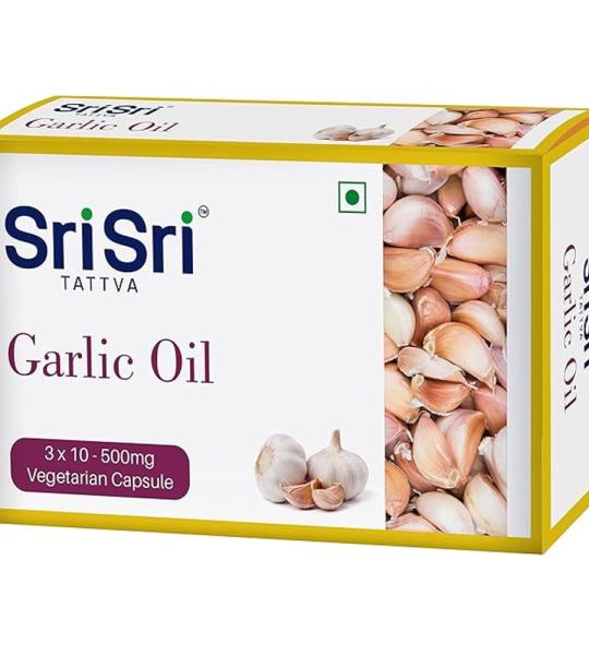 SriSri TATTVA Garlic Oil - Herbal Wellness