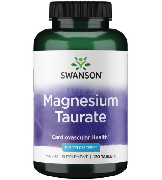 Swanson Magnesium Taurate 100mg - Health Support
