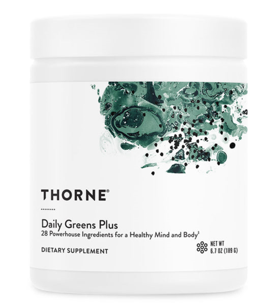 Daily Greens Plus by Thorne - 30 Scoops