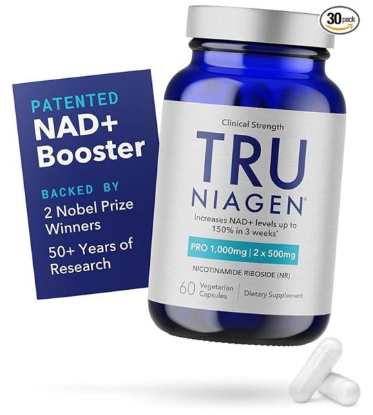TRU Niagen Pro 1,000mg - Clinical Strength, NAD+ Booster