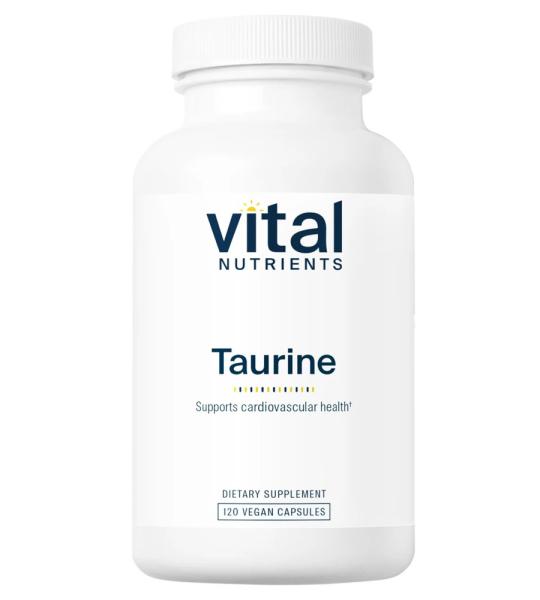 Vital Nutrients Taurine 1000mg – Cardiovascular & Energy Support