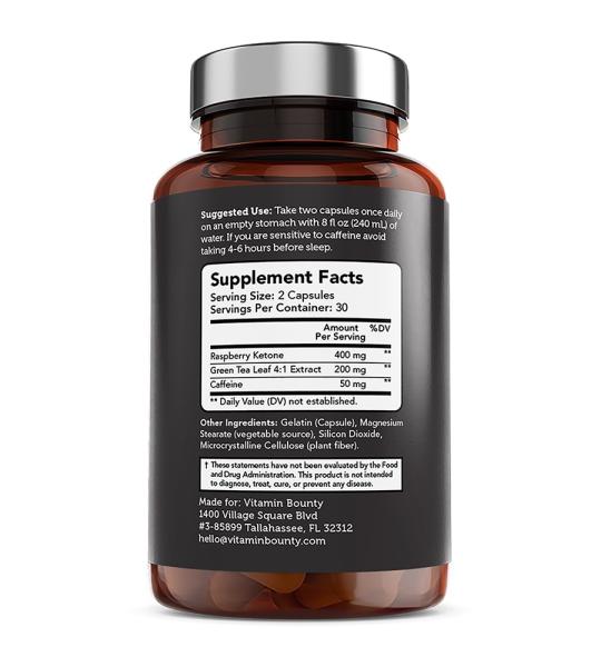 Vitamin Bounty Burn on Keto - Thermogenic Metabolism Support