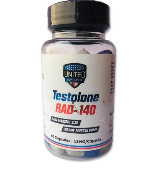 Testolone Rad140 15mg 60 Capsules United Hormones