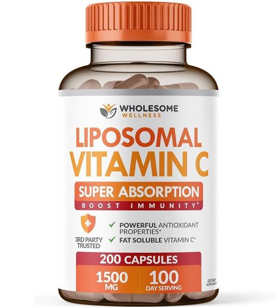 Wholesome Wellness Liposomal Vitamin C 1500 Mg