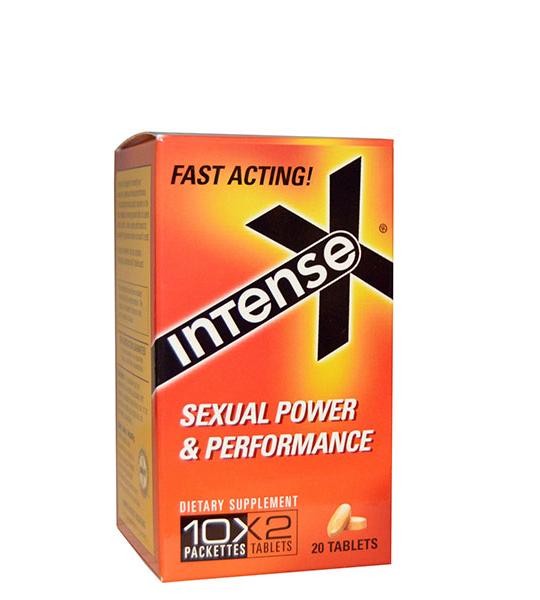 X Intense – Fast-Acting Sexual Power & Performance Booster 20 Capsules