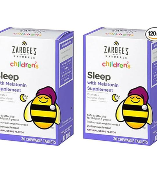 Zarbee's Naturals Children's Sleep Melatonin Supplement