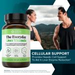 Zen Nutrients The Everyday Liver Vitamin - Liver Cleanse Detox 60 Capsules