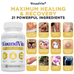 Zen Nutrients WoundVite Pre & Post Surgery Support 60 Vegan Capsules