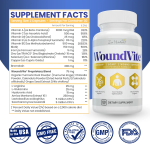 Zen Nutrients WoundVite Pre & Post Surgery Support 60 Vegan Capsules