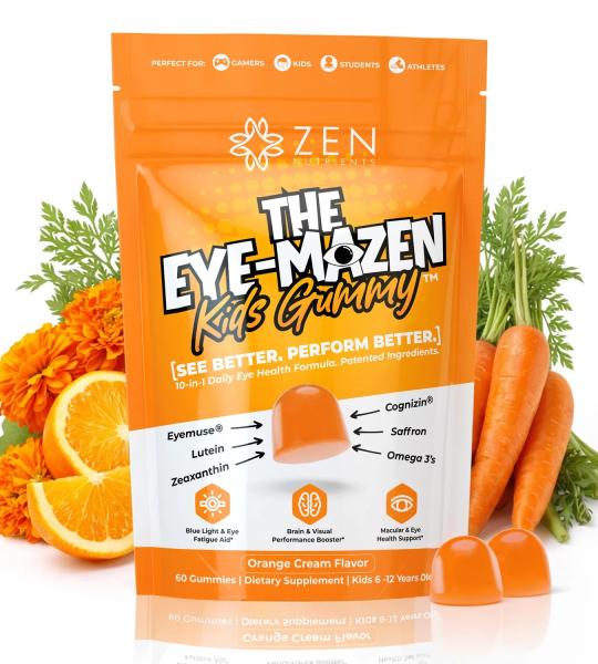 Zenutrients The Eye-Mazen Kids Gummy Eye Vitamins 60 Gummies
