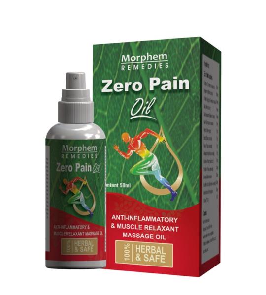 Zero Pain Oil By Morphem Natural Pain Relief Formula (50ml)